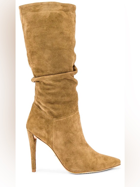 Tony Bianco Shoes - Tony Bianco ‘Luna’ Slouchy Boots in Sicily Kid Tan Suede